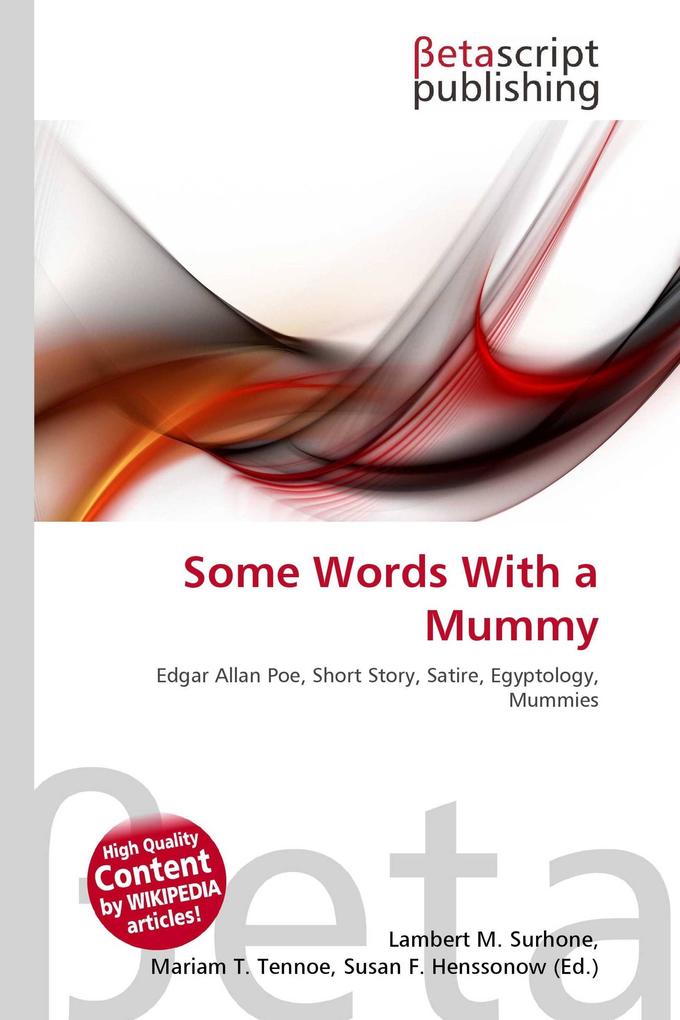 Some Words With a Mummy