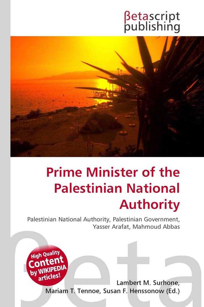 Prime Minister of the Palestinian National Authority