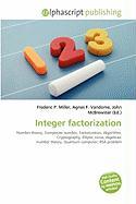 Integer factorization
