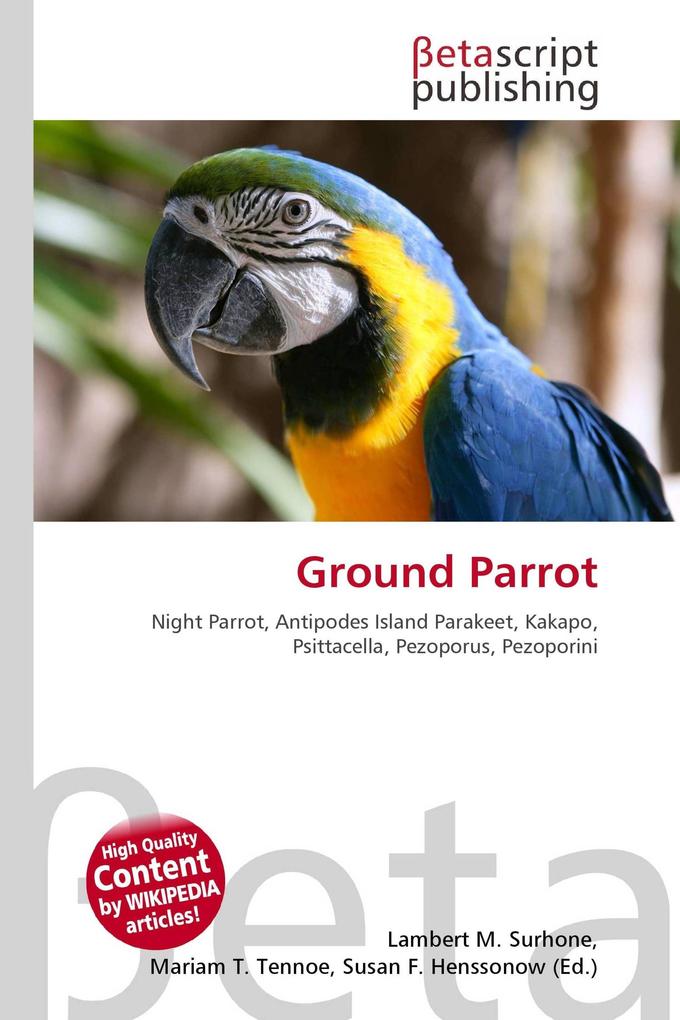 Ground Parrot
