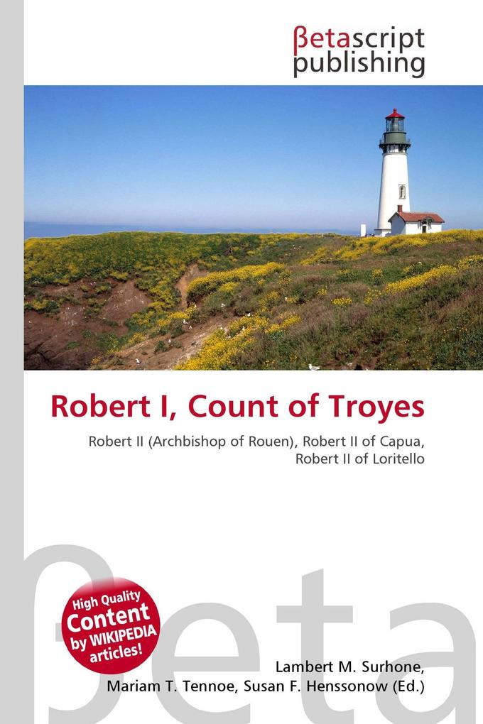 Robert I Count of Troyes