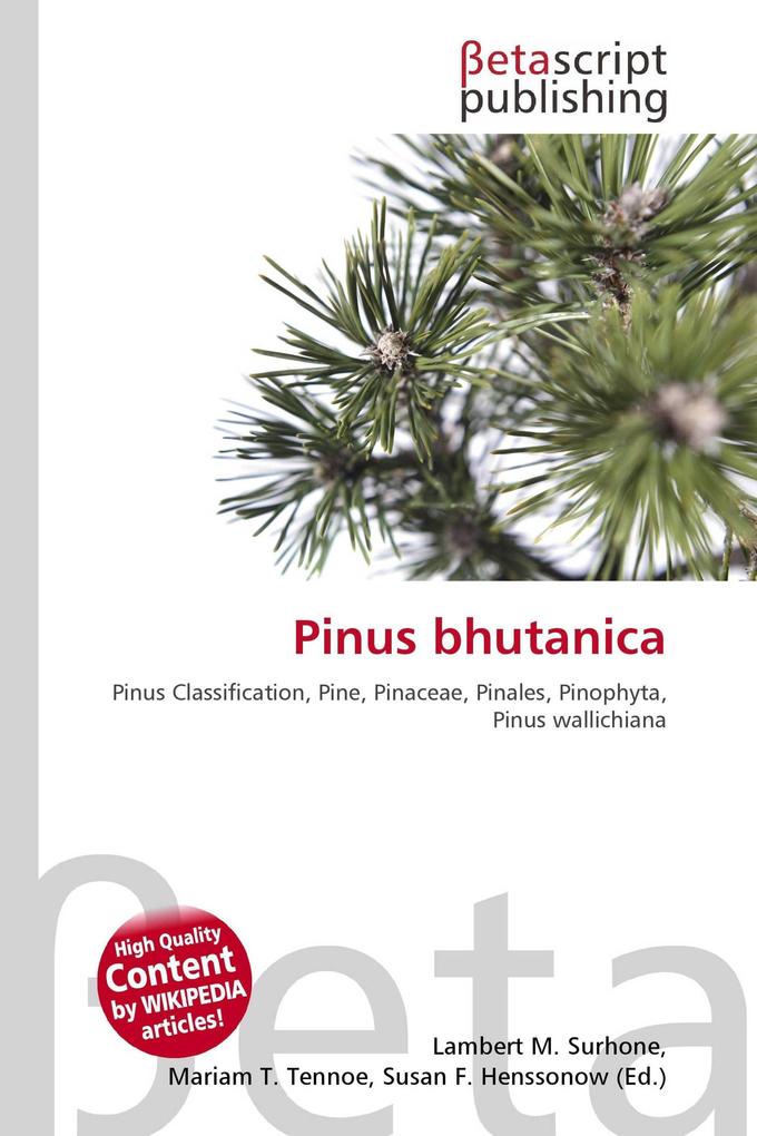 Pinus bhutanica