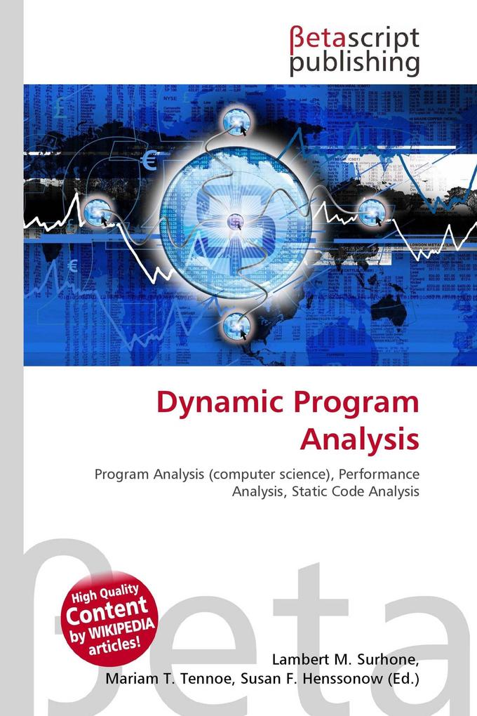 Dynamic Program Analysis