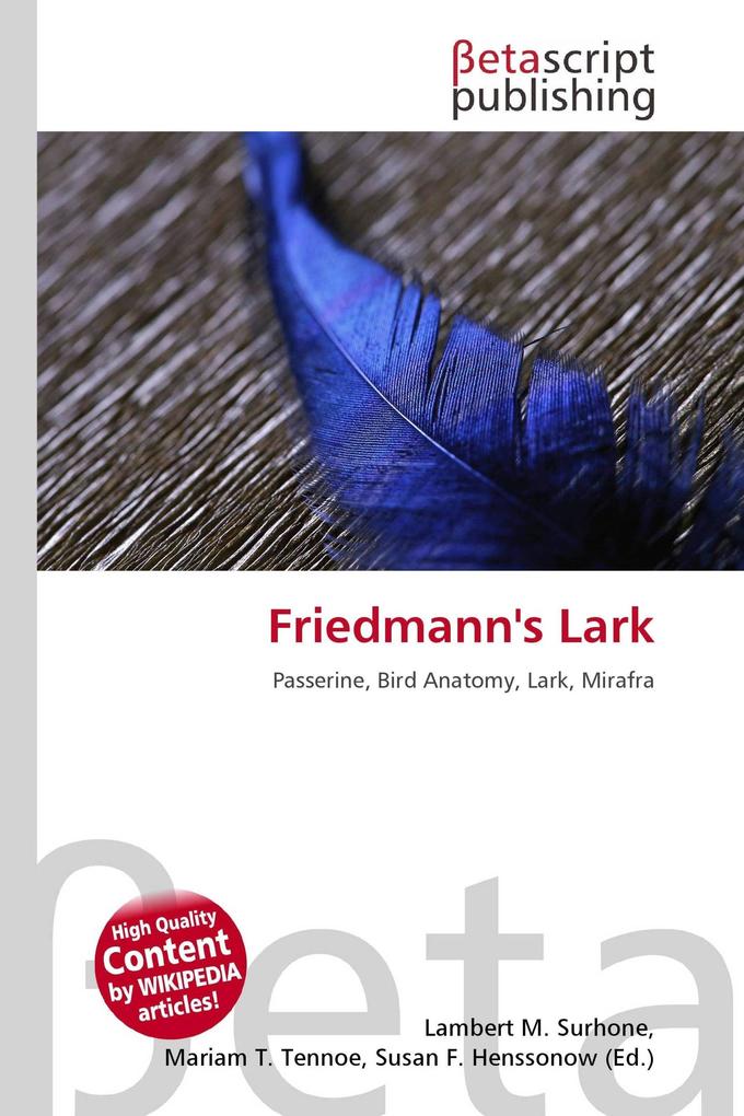 Friedmann's Lark
