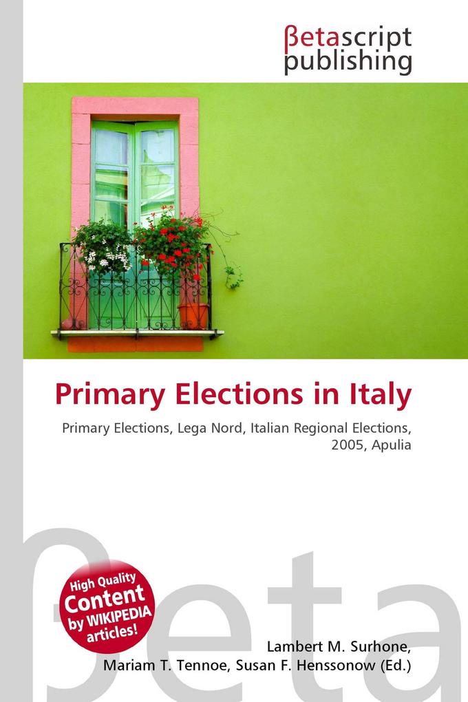 Primary Elections in Italy