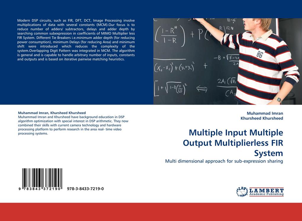 Multiple Input Multiple Output Multiplierless FIR System