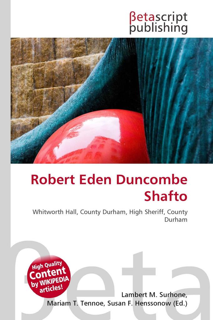 Robert Eden Duncombe Shafto