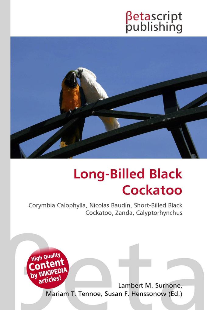 Long-Billed Black Cockatoo