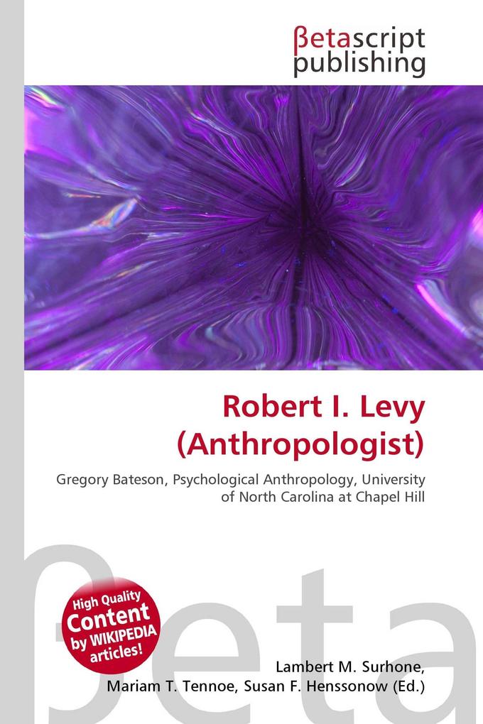 Robert I. Levy (Anthropologist)
