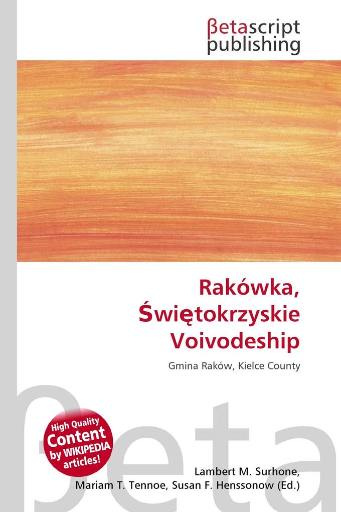 Rakówka witokrzyskie Voivodeship