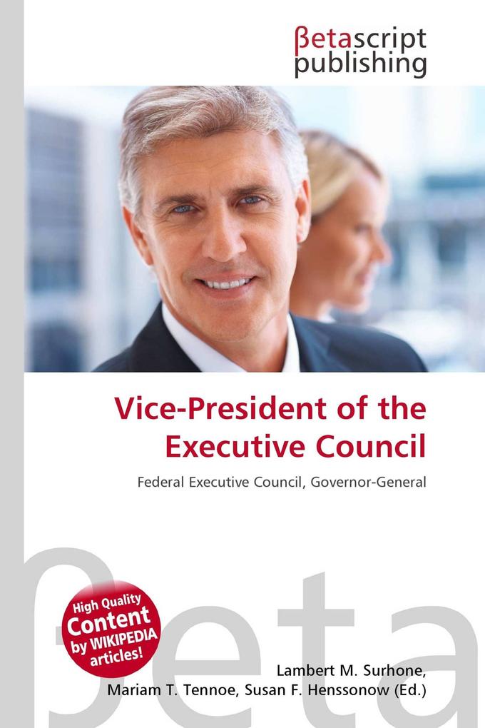 Vice-President of the Executive Council