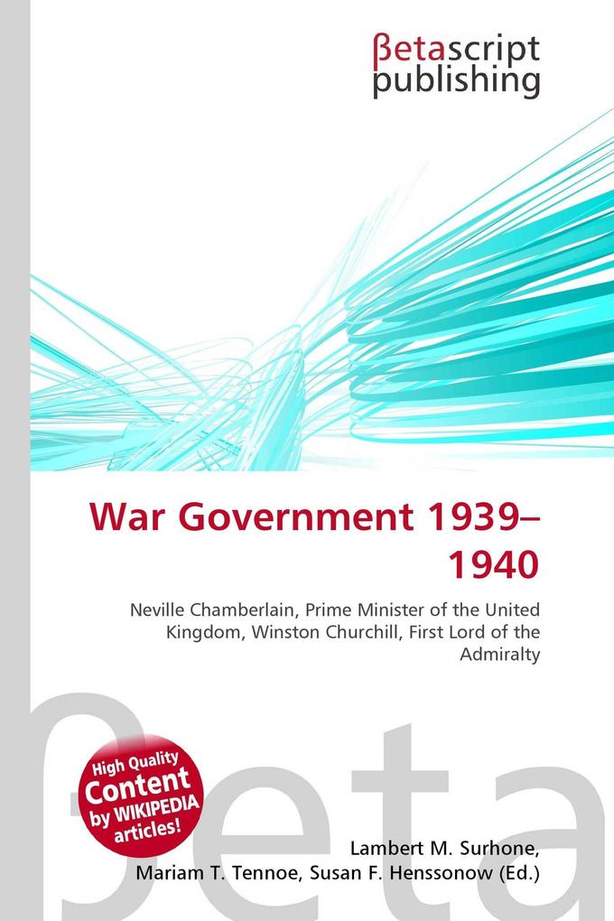 War Government 1939-1940