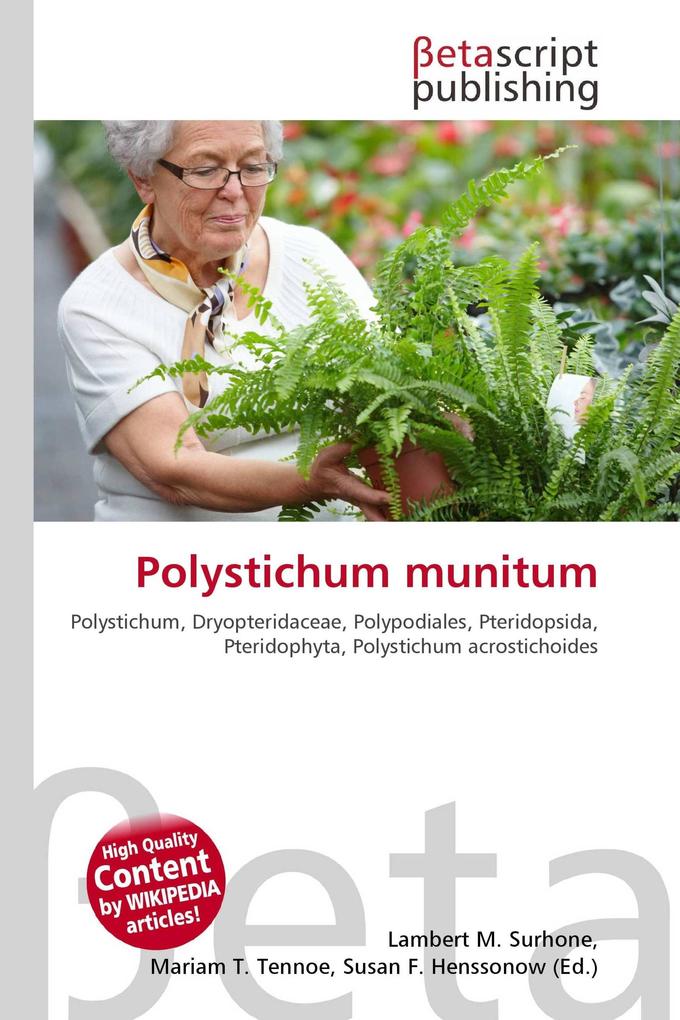 Polystichum munitum