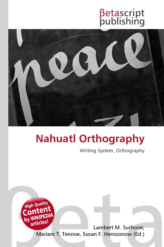 Nahuatl Orthography