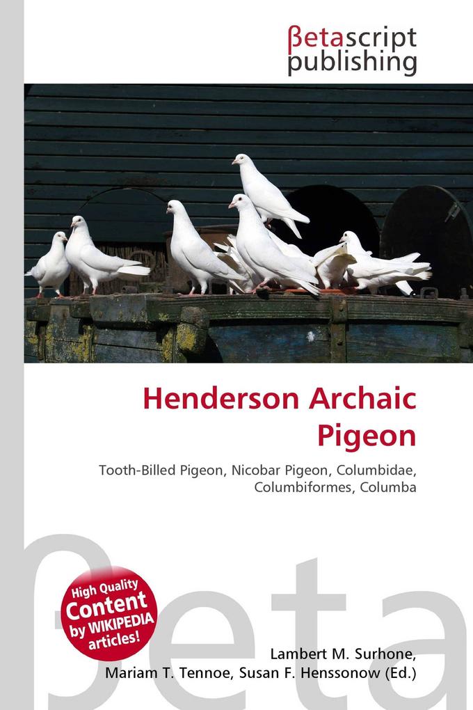 Henderson Archaic Pigeon