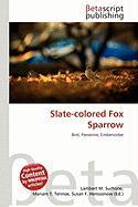 Slate-colored Fox Sparrow
