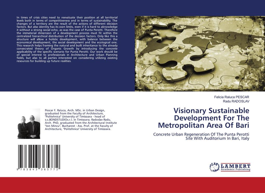 Visionary Sustainable Development For The Metropolitan Area Of Bari