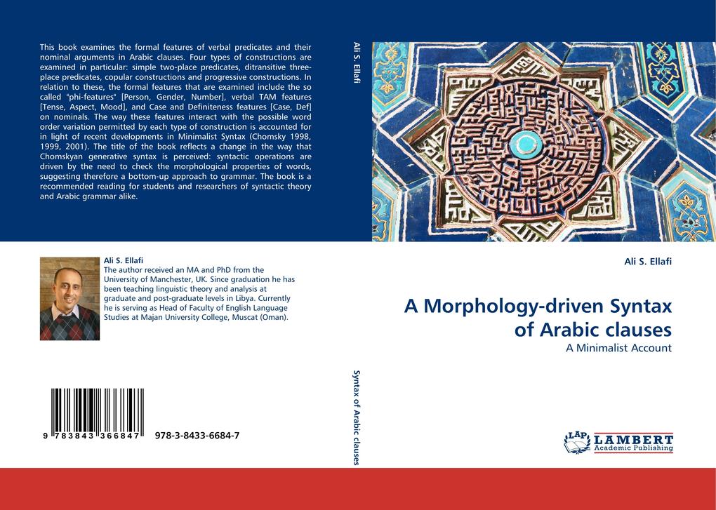 A Morphology-driven Syntax of Arabic clauses