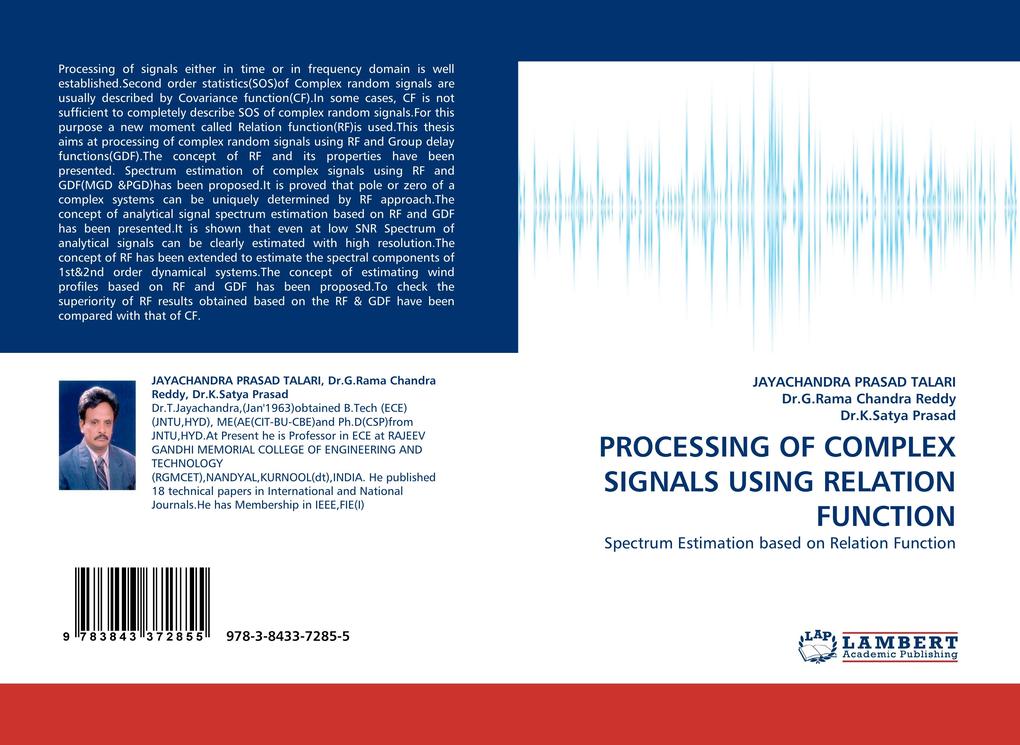 PROCESSING OF COMPLEX SIGNALS USING RELATION FUNCTION