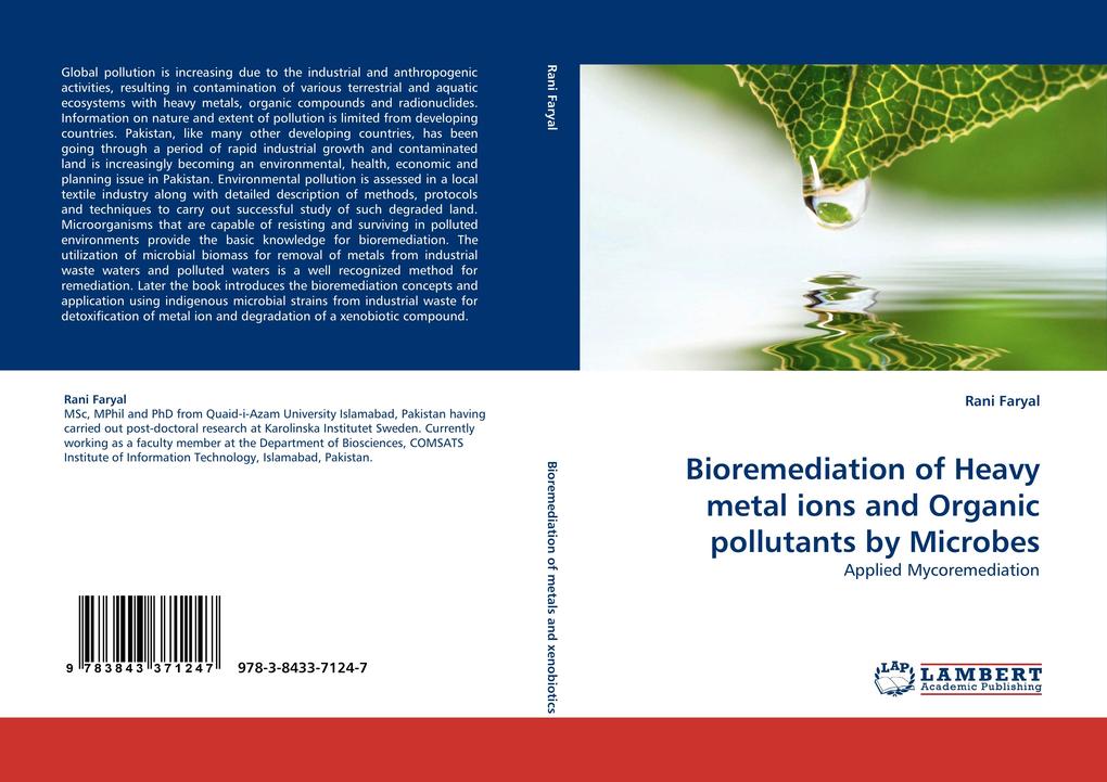 Bioremediation of Heavy metal ions and Organic pollutants by Microbes