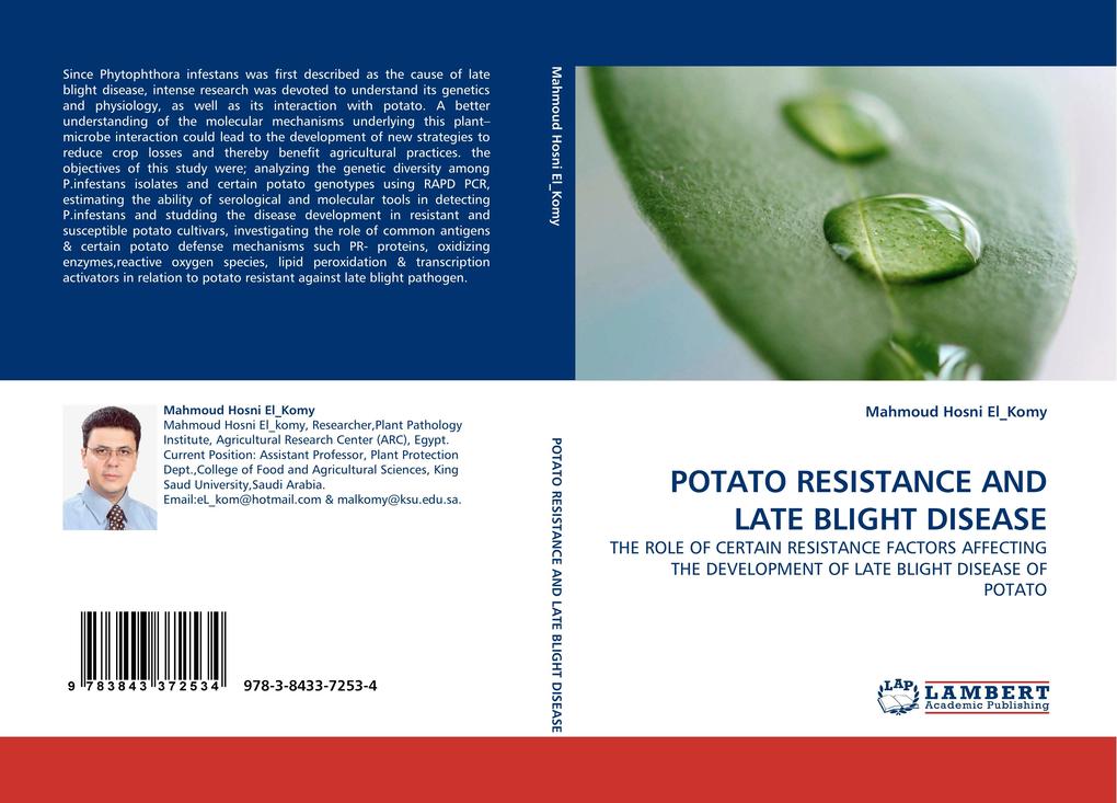 POTATO RESISTANCE AND LATE BLIGHT DISEASE