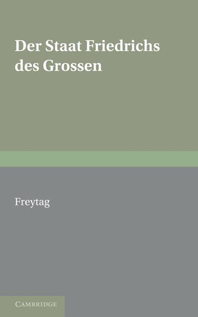 Staat Friedrichs Des Grossen