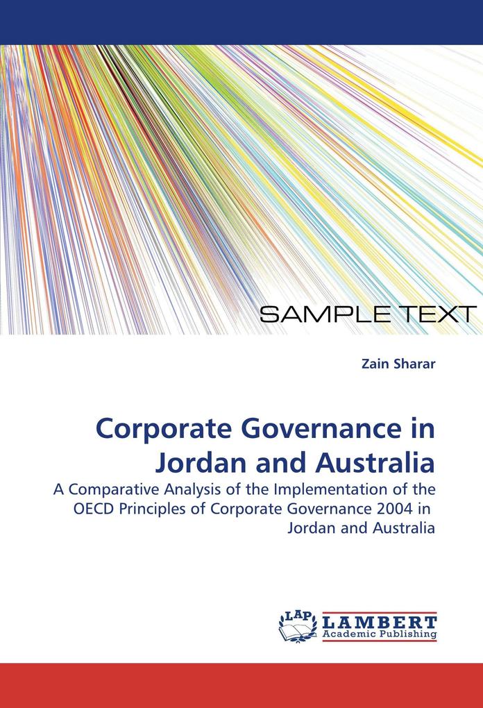 Corporate Governance in Jordan and Australia