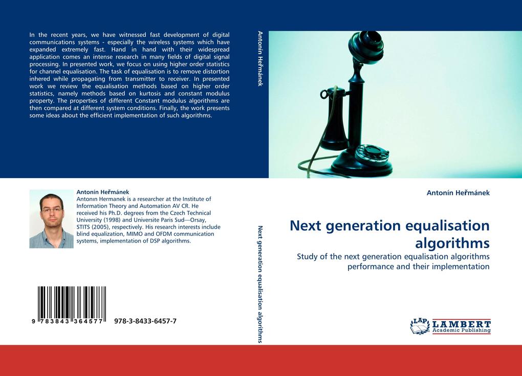 Next generation equalisation algorithms