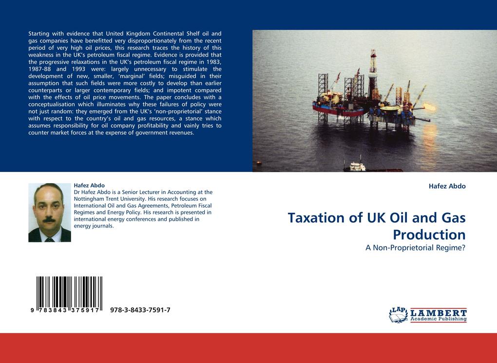 Taxation of UK Oil and Gas Production - Hafez Abdo
