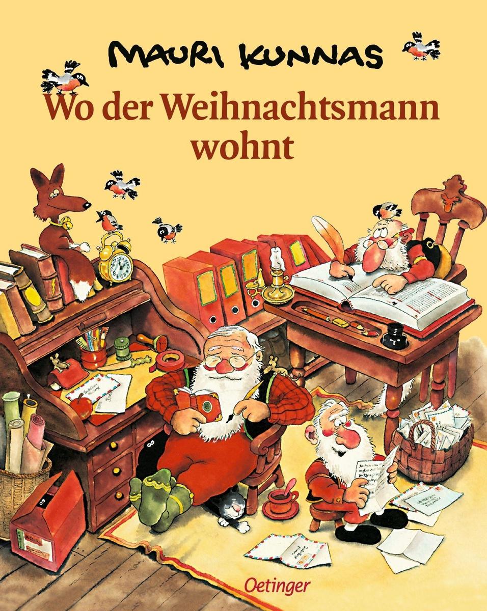 Oetinger Dunkel Wo Der Weihnachtsmann Wohnt, Kinderbücher Von Friedbert Stohner, Anu Pyykönen-Stohner, Mauri Kunnas - Bild 8
