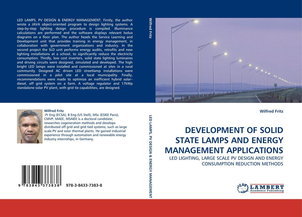 DEVELOPMENT OF SOLID STATE LAMPS AND ENERGY MANAGEMENT APPLICATIONS