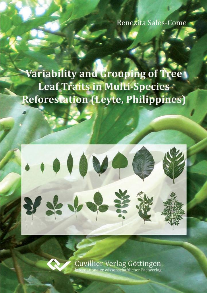 Variability and Grouping of Tree Leaf Traits in Multi-Species Reforestation (Leyte Philippines)