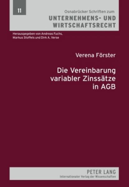 Die Vereinbarung variabler Zinssätze in AGB