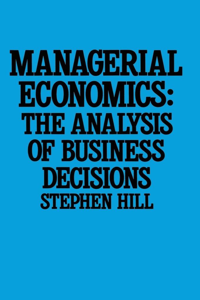 Managerial Economics