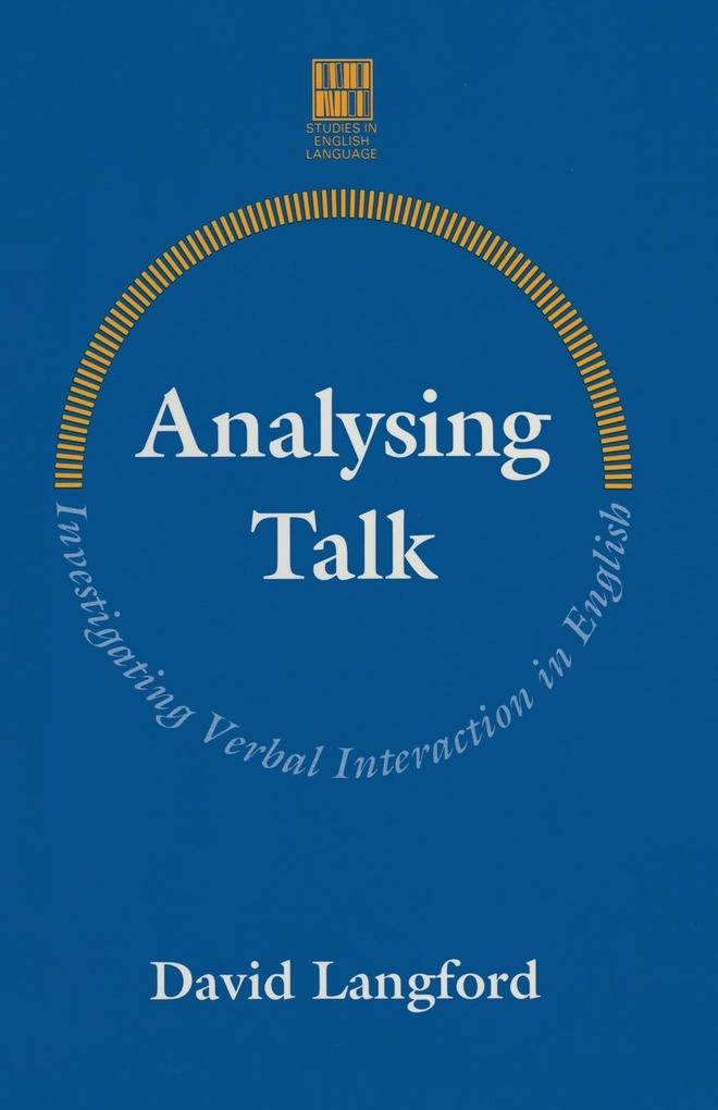 Analysing Talk