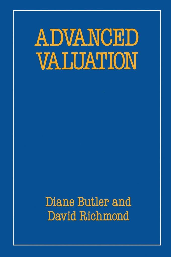Advanced Valuation