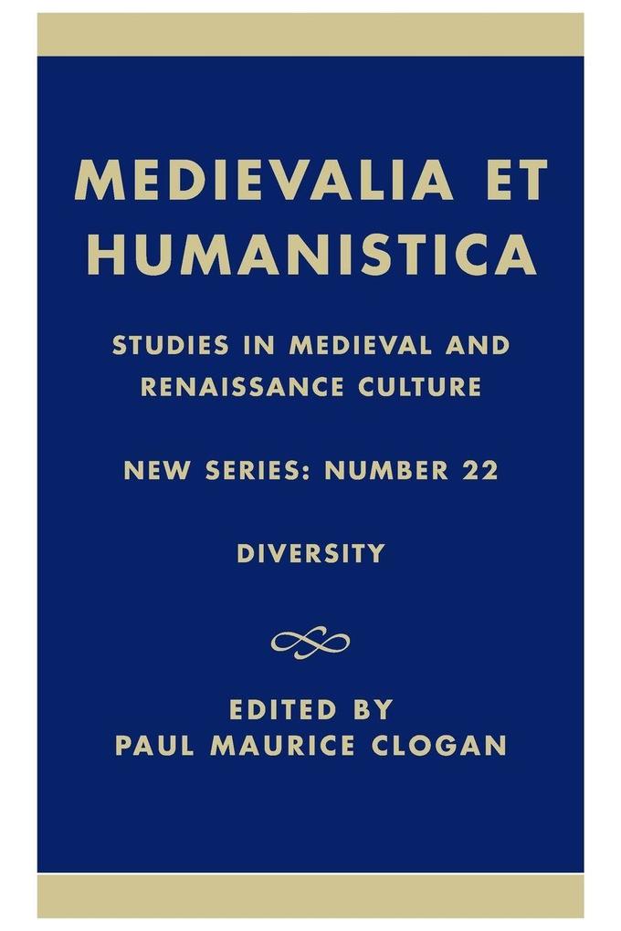 Medievalia et Humanistica No.22