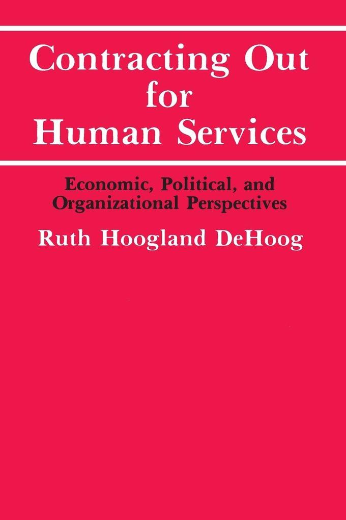 Contracting Out for Human Services