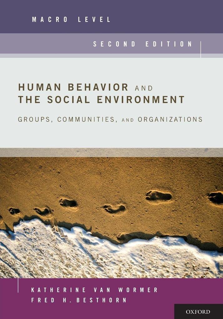 Human Behavior and the Social Environment Macro Level