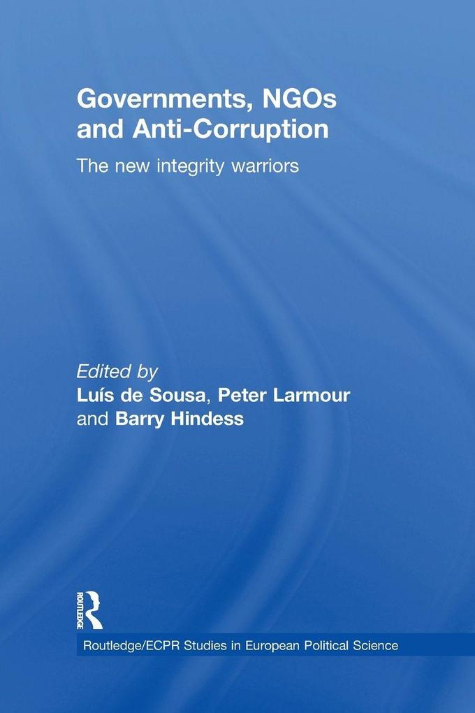 Governments NGOs and Anti-Corruption
