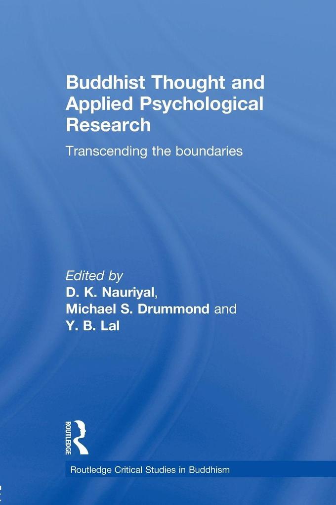 Buddhist Thought and Applied Psychological Research