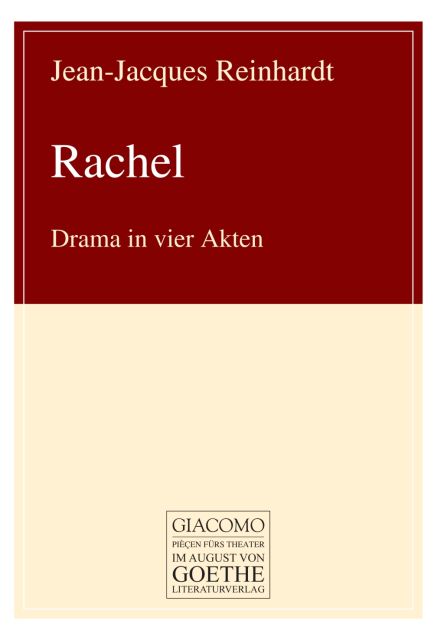 Rachel als Buch von Jean-Jacques Reinhardt - Jean-Jacques Reinhardt