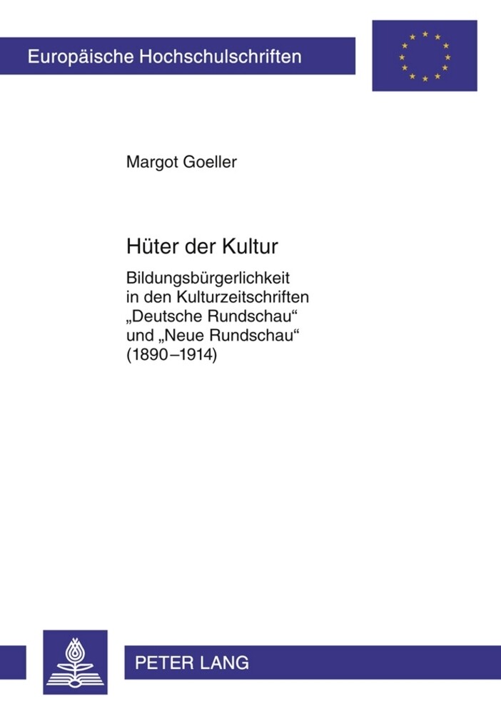 Hüter der Kultur - Margot Goeller