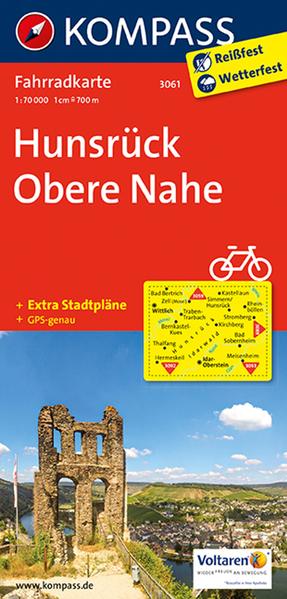 KOMPASS Fahrradkarte 3061 Hunsrück Obere Nahe 1:70.000