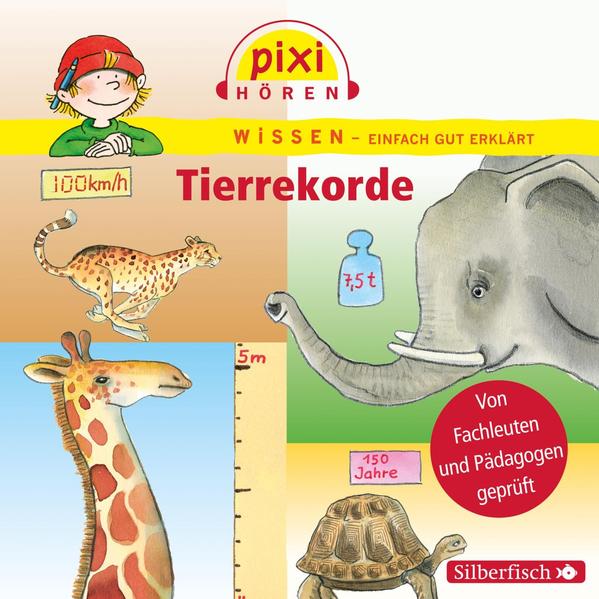 Pixi Wissen: Tierrekorde 1 Audio-CD