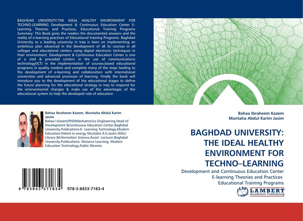 BAGHDAD UNIVERSITY: THE IDEAL HEALTHY ENVIRONMENT FOR TECHNO-LEARNING