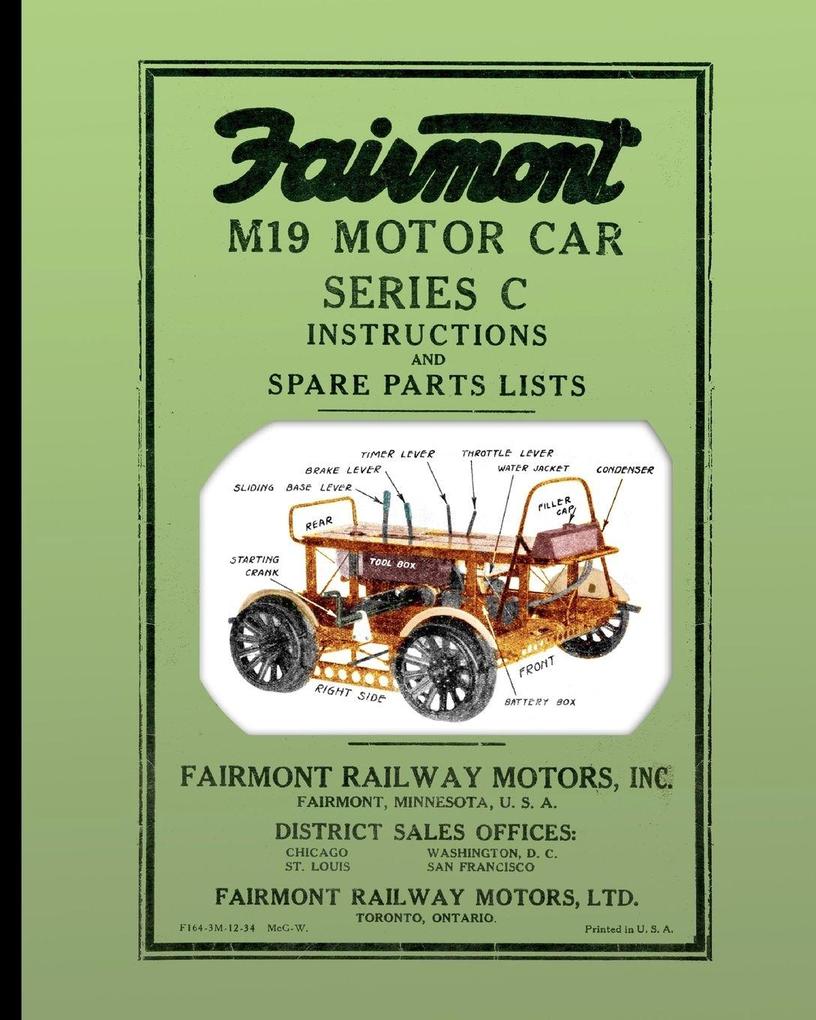 Fairmont M19 Motor Car Series C