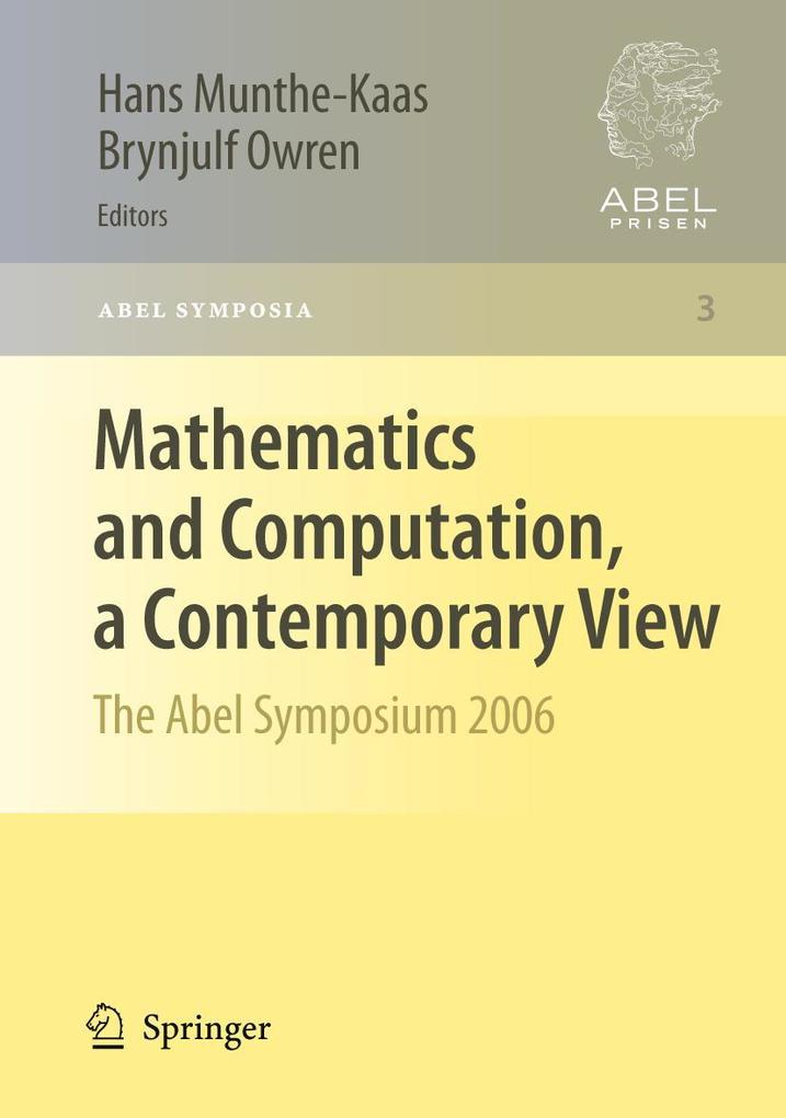 Mathematics and Computation a Contemporary View