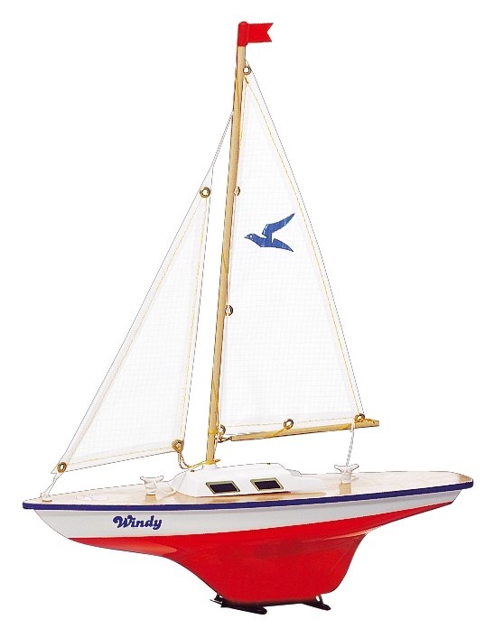Paul Günther 1804 - Segelboot Windy 35 x 42 cm
