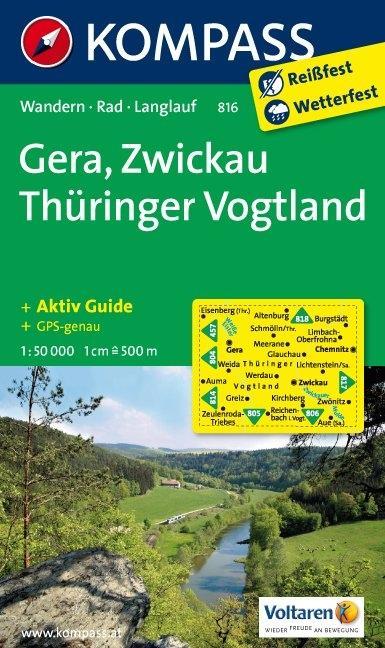 Gera - Zwickau - Thüringer Vogtland 1 : 50 000 als Buch von